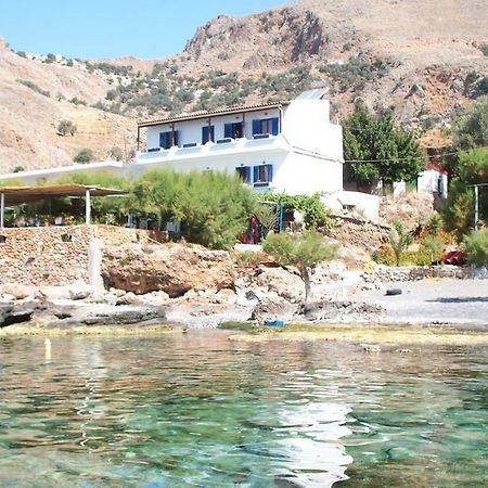 Taverna Akrogiali Loutró Extérieur photo